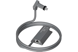 Mwin Starlink Ethernet Adapter for Gen 2 - Starlink Accessories for V2 Internet Kit Satellite, Powerline Ethernet Adapter Act