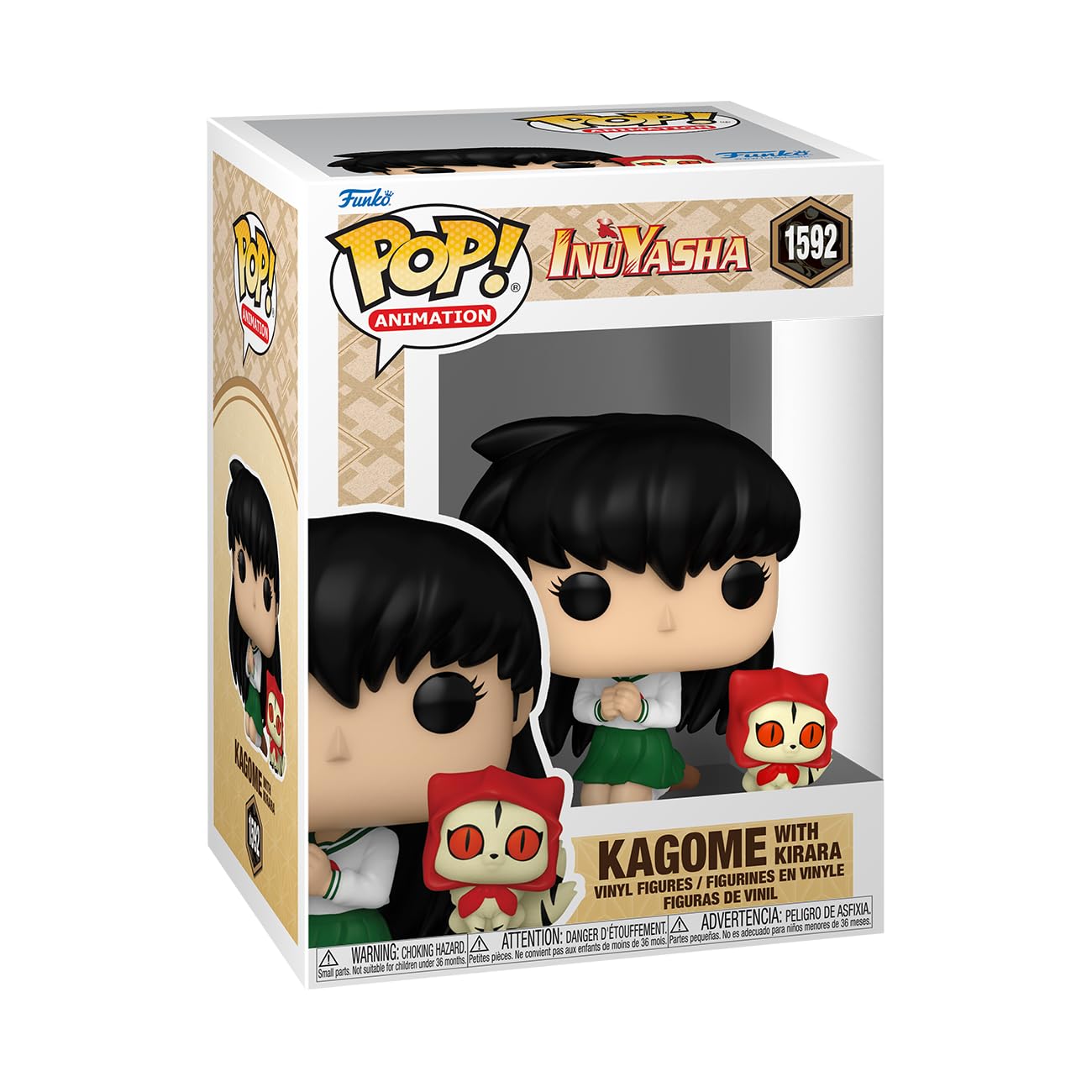 Funko POP! & Buddy: Inuyasha - Kagome Higurashi With Kirara - Collectable Vinyl Figure - Gift Idea - Official Merchandise - Toys for Kids & Adults - Anime Fans - Model Figure for Collectors