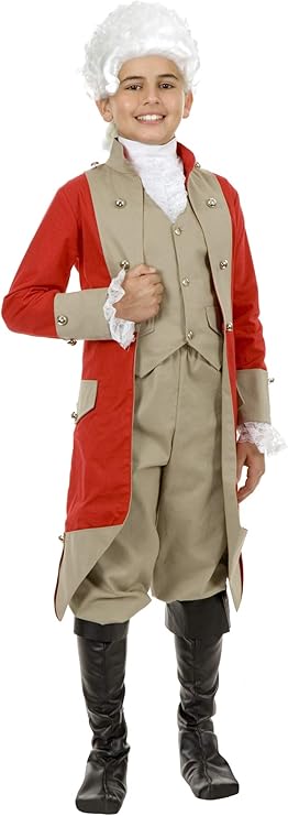 red coat fancy dress