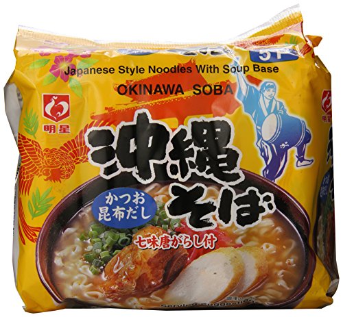 UPC 011152061160, Myojo Okinawa Soba Noodles, 3.12 oz. 5 Count