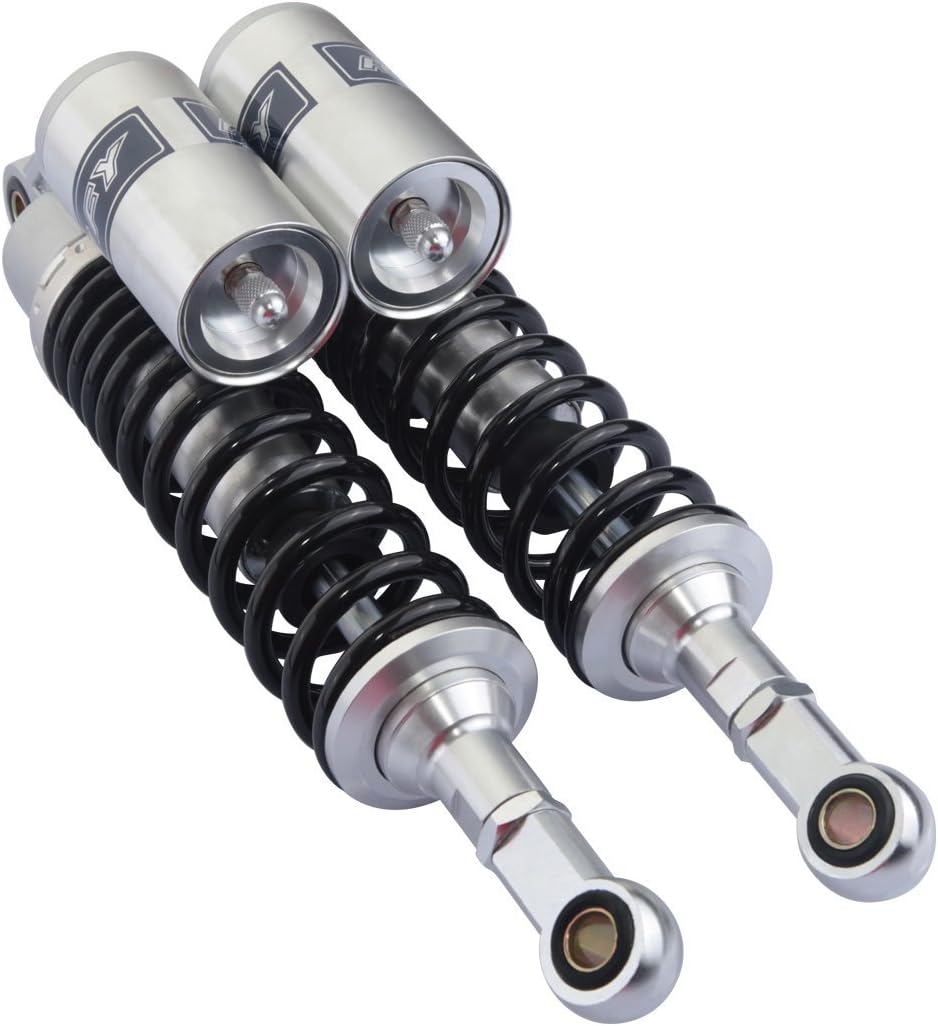 Motorcycle Air Shock Absorbers Universal Fit for Honda Suzuki Yamaha Kawasaki ATV Go Kart Quad Dirt Sport Bikes 320mm 12.6"