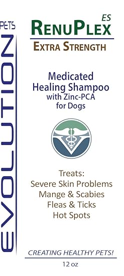 evolution pets medicated mange shampoo
