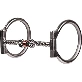 Professional's Choice Equisential 5.25" D-Ring Bit for Horses | Durable Metal Construction, Steady Rein Contact, Balanced Pressure Distribution