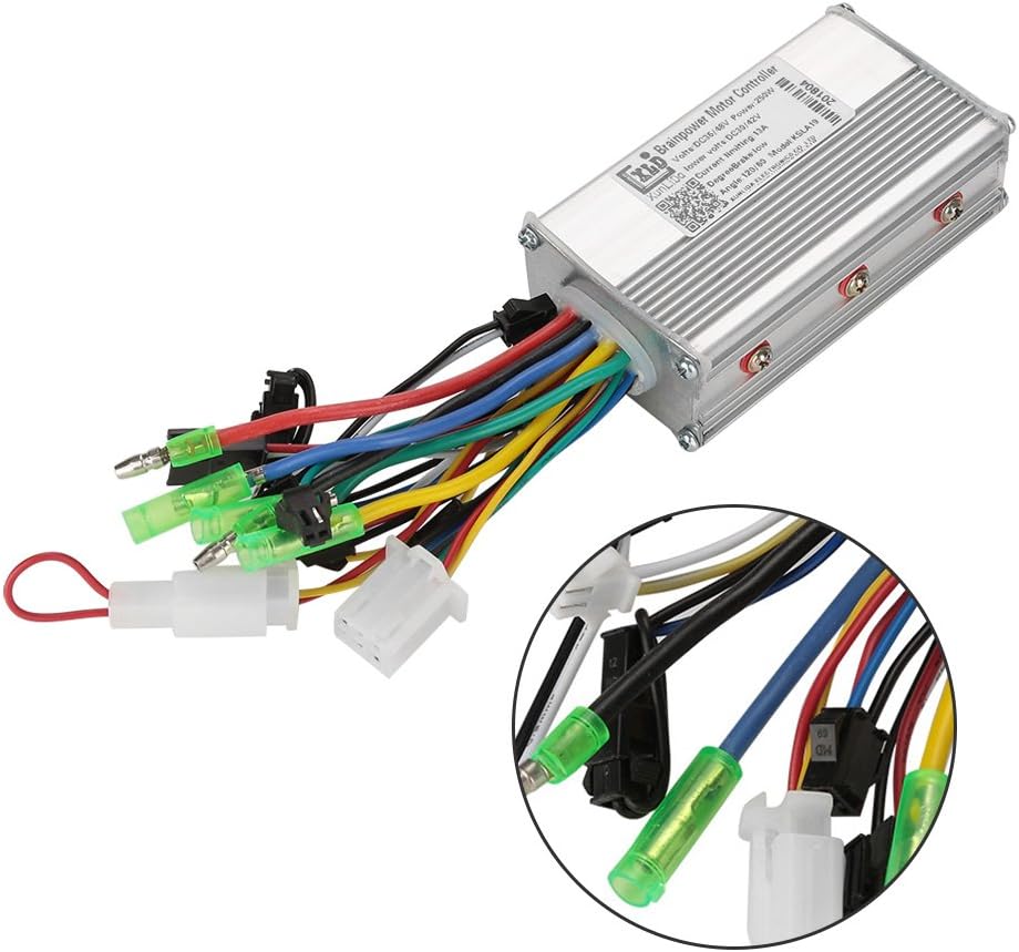36V/48V 250W Motor Brushless Controller Aluminium Sine Controller Electric Bicycle Brushless Motor Controller For E bike - Image 4