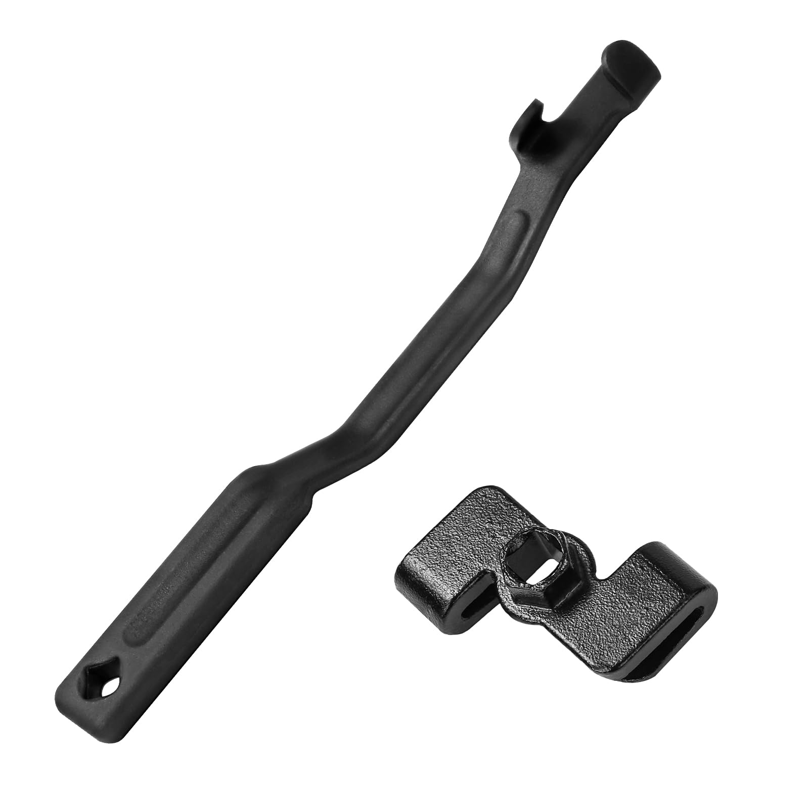 Photo 1 of SciniWuds Wrench Extender Tool Bar, Universal Torque Adaptor Extension, Wrench Leverage Tool with 1/2 Inch Hole, Fit for Open End Wrench Extender, 1/2 Torque Wrench - Black