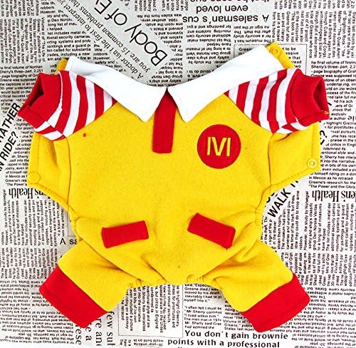 Pesco New Arrival Uncle McDonald's Costume Coat Style Pet Dogs Winter Coat Warm Jacket Dog Jumpsuit Dogs Clothes