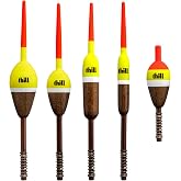 Thill Classic Float Fishing Bobber with Buoyant Balsa Wood Body