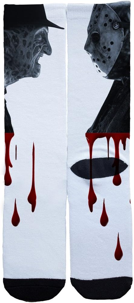 Memo Apparel Freddy vs Jason Custom Socks