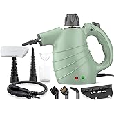 Steam Cleaner, Pressurized Multi-Surface Handheld Steam Cleaner with Safety Lock, Chemical-Free for Home with 10 Accessories, Steamer for Cleaning Floor, Upholstery, Couch, Grout & Car