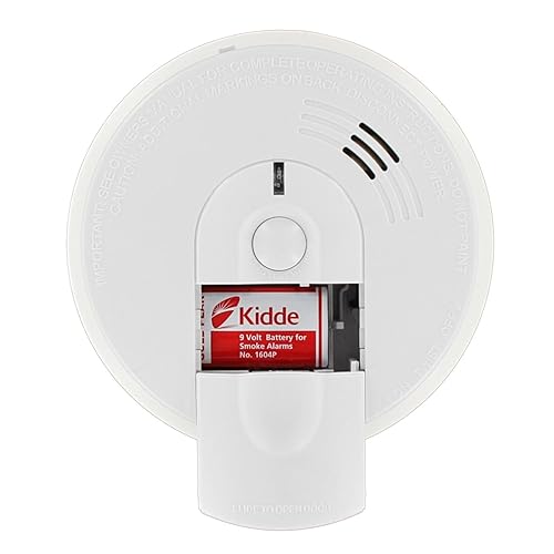 Kidde Firex Hardwire Smoke Detector with 9V Battery Backup and Front