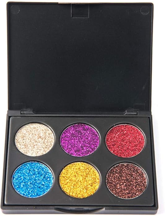 Mcuties Paleta de Sombras de Ojos Suave y Brillante Deslumbra la Paleta