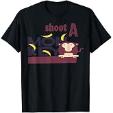 Shoot A Monkey Funny Southern Quotes Classic Design T-Shirt