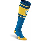 For Bare Feet NFL Classic LOS ANGELES CHARGERS Marathon Compression Sock Team Color Small/Medium