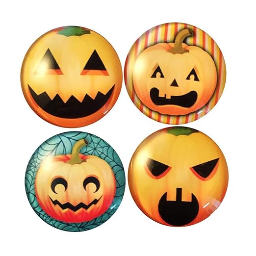 BESTonZON 4 Piezas Pegatinas de refrigerador de Halloween Nevera ...