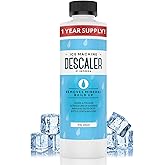 IMPRESA Ice Maker Cleaner & Descaler - 8 Fl Oz Scale Removal Liquid Descaler - Nickel-Safe Ice Machine Cleaner - Compatible with Scotsman, Manitowoc & More