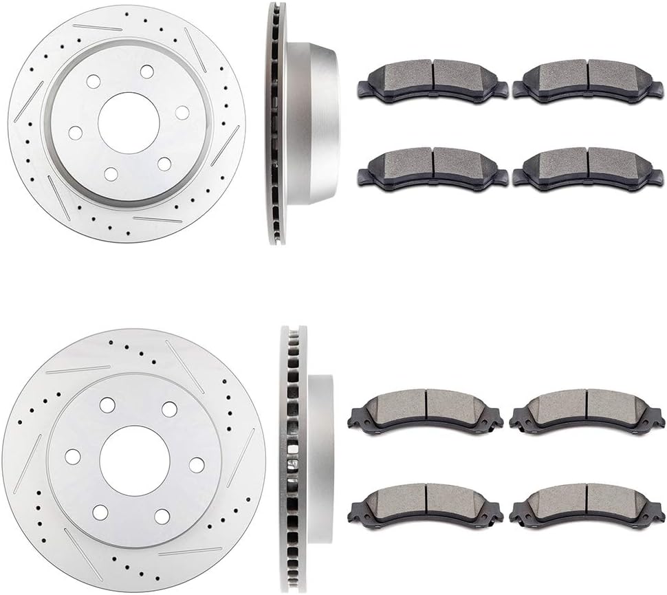 Amazon.com: CTCAUTO Ceramic Brake Pad and Rotor Kits fit for 2005