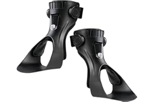 2 Pack Drop Foot Brace Orthosis - Drop Foot Rest | Adjustable Ankle Feet Orthosis Support with Inflatable Air-Bags | for Plan