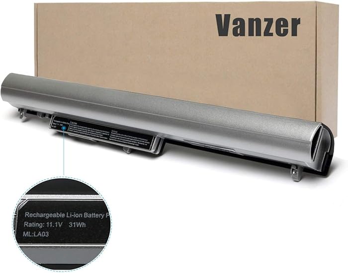 Vanzer LA03 LA03DF Laptop Battery Compatible for HP 776622-001 775625-221 7752625-141 752237-001 15-f233wm 15-f039wm 15-f014wm 15-1023wm 15-f033wm 15-f010dx 15-f215dx 14-Y 15-F Series 11.1V 31Hz