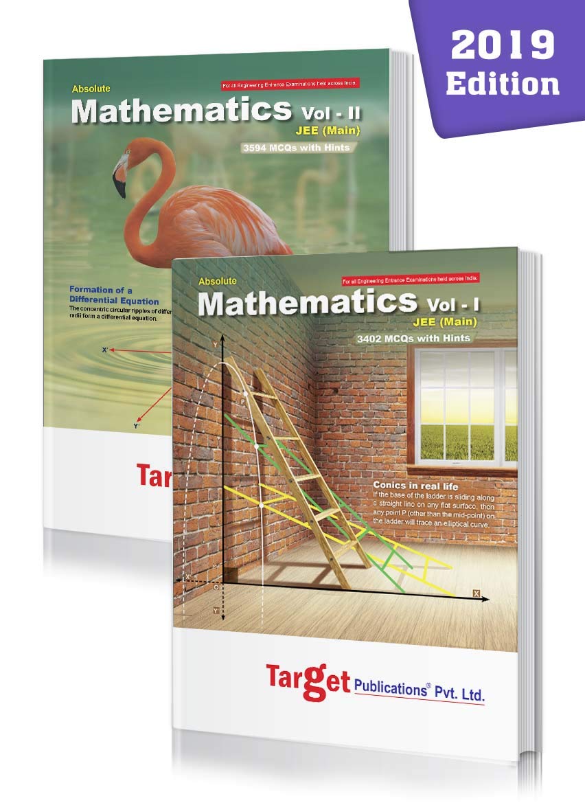 JEE Mains Absolute Maths Books Vol 1 and 2 Combo for Engineering Entrance Exam | Chapterwise MCQs with Solutions | Topicwise Tests for Practice | Best Study Material for JEE Preparation | 2 Books JEE Mains Absolute Maths Books Vol 1 and 2 Combo for Engineering Entrance Exam | Chapterwise MCQs with Solutions | Topicwise Tests for Practice | Best Study Material for JEE Preparation | 2 Books