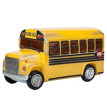 school bus piggy bank