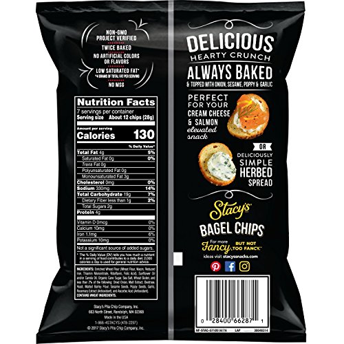Stacy's Everything Flavored Bagel Chips, 7 Ounce Bag Pricepulse