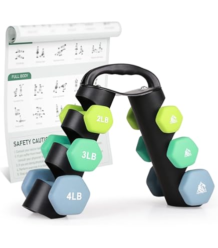 XPRT Neoprene Dumbbell Set With Rack | Durable Non-Slip Weights For Home Gym – XPRT Fitness - View #7