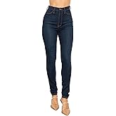 Vibrant Women’s Denim Skinny Jeans – Super Stretch High Waisted Classic Casual Slim Fit Pants VP88 DStone 13