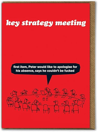 Brainbox Candy Biglietto Di Auguri Di Compleanno Con Scritta In Lingua Inglese Key Strategy Meeting Lingua Inglese Amazon It Cancelleria E Prodotti Per Ufficio