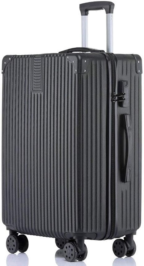 Amazon Co Jp Lt スーツケーススーツケースabsスーツケース男性と女性トロリーケースユニバーサルホイールスーツケース搭乗パスワードボックスインチ53 Cmピンクビジネストラベルスーツケース 色 ピンク サイズ インチ36x25x53cm Color Black Size 24