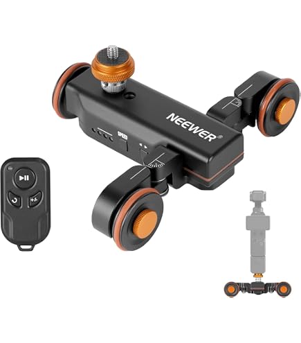 Glide Gear REVO 50 Plataforma de cámara giratoria de 360°, brazo ajustable para DSLR o Smartphone, construcción de aluminio, soporta hasta 40 libras : Electrónica