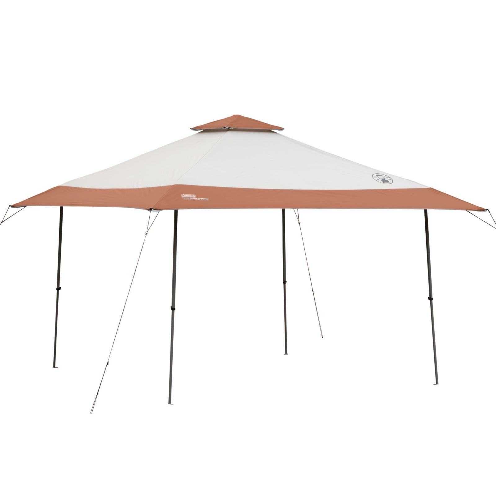 Coleman Canopy Tent 13 x 13 Sun Shelter with Instant Setup, Khaki
