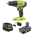 Ryobi P215K 18-Volt ONE+ Lithium-Ion Cordless 1/2 in. Drill/Driver Kit with (1) 1.5 Ah Battery and 18-Volt Charger