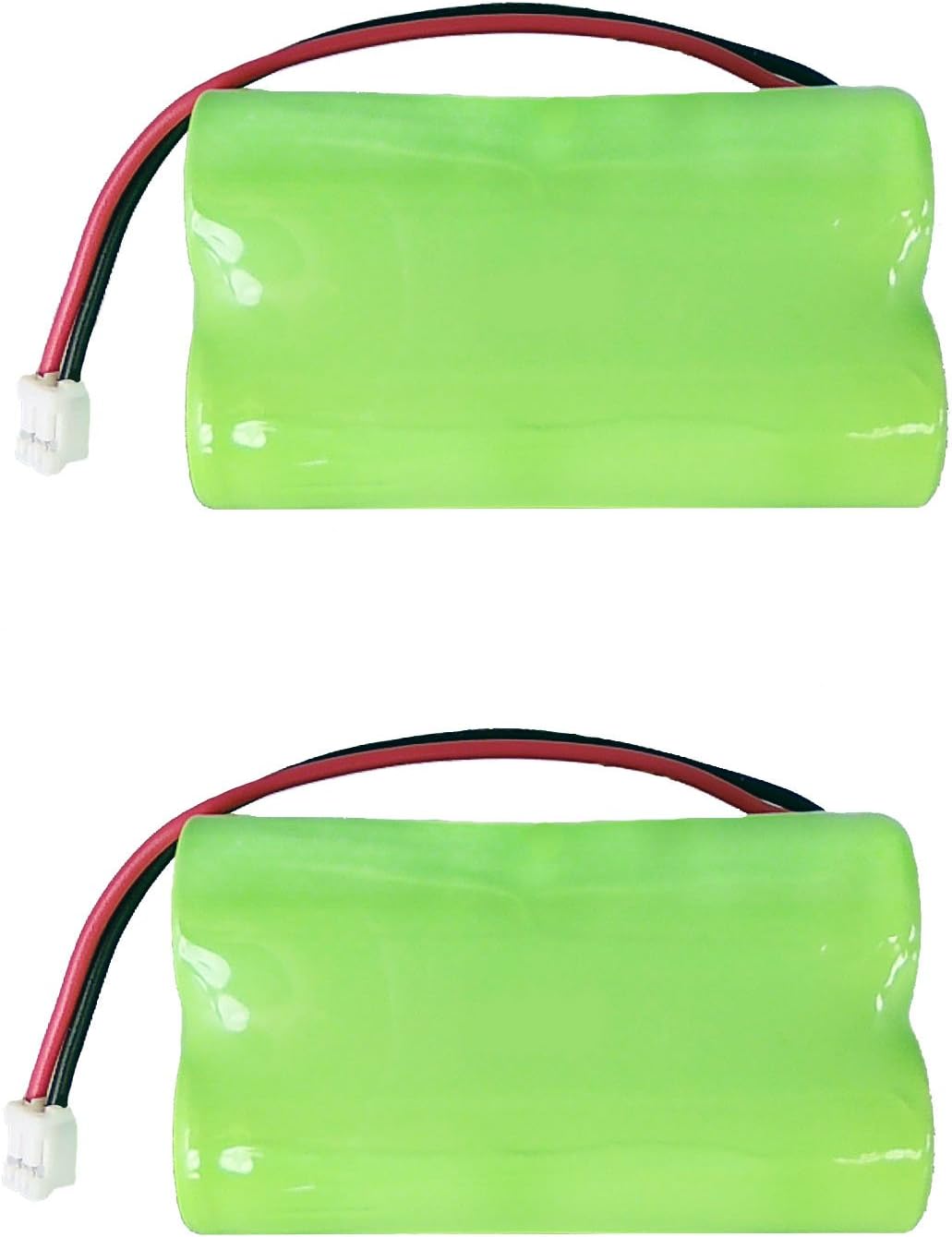 2 Pack Replacement Battery for Summer Infant 02090B - Rechargeable Battery for Baby Monitor (1800mAh, 4.8V, Ni-MH)