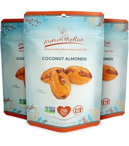 Amazon.com : Cinnamon Almonds - Vegan, Kosher, Gluten-free, GMO