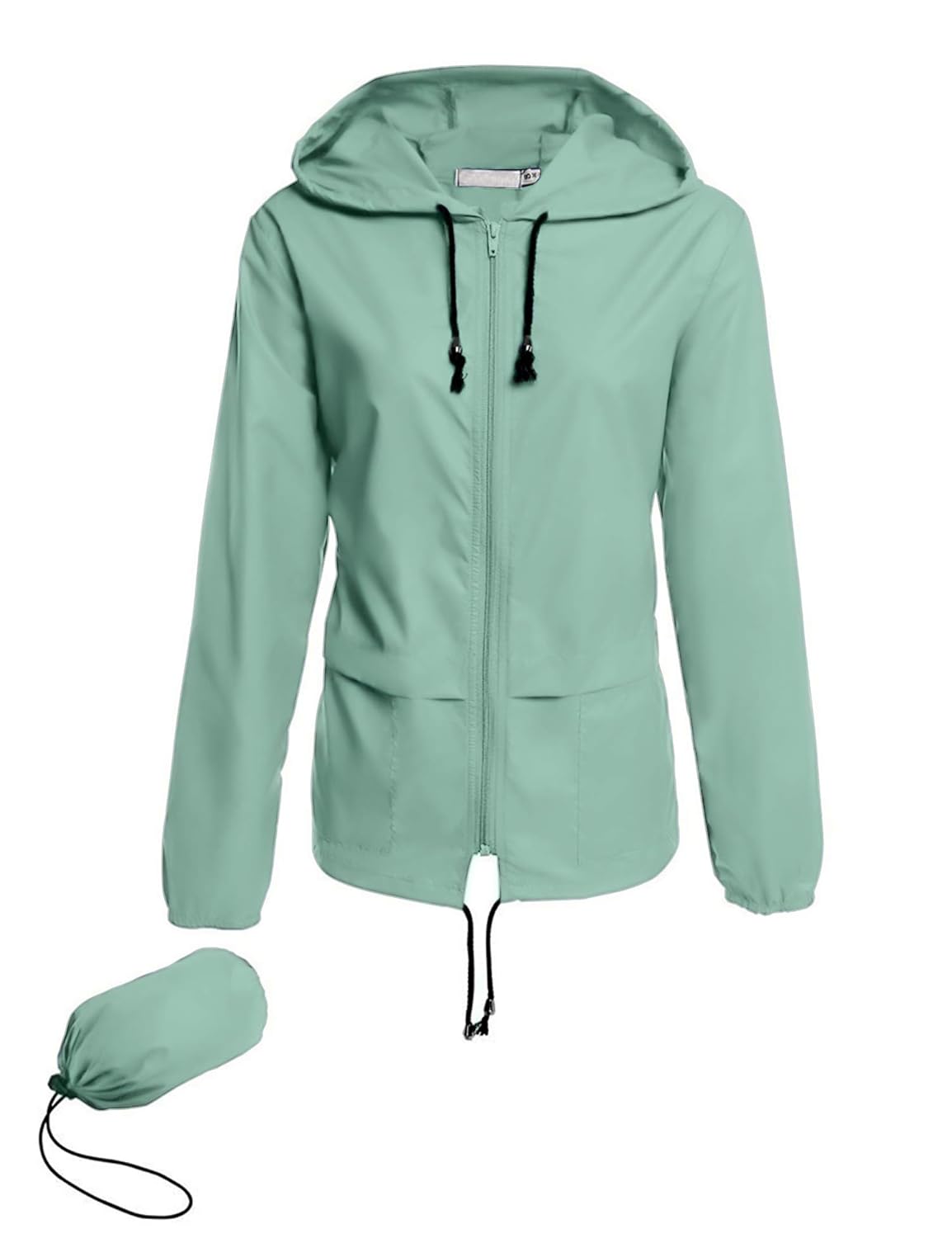 Lightweight Raincoat Women Waterproof Windbreaker Packable Outdoor