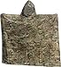 Fire Force Waterproof Ripstop Hooded Nylon Poncho Long 55 x 90 Made in U.S.A. (Multi Cam)
