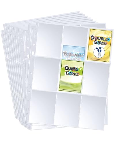 1548 Pockets Double Side Trading Card Sleeve, Fabmaker 9 Pocket Card Sleeves Binder Sheets for 3 Ring Binder, Long-Lasting Trading Card Binder Sleeves Fit for MTG, Baseball, Game, Business Cards in Kenya | 1548 Pockets Double Side Trading Card Sleeve, Fabmaker 9 Pocket Card Sleeves Binder Sheets for 3 Ring Binder, Long-Lasting Trading Card Binder Sleeves Fit for MTG, Baseball, Game, Business Cards in Kenya |
