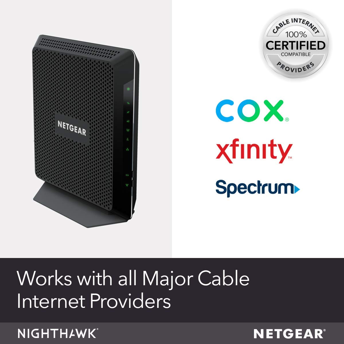 Mua Netgear Nighthawk Cable Modem WiFi Router Combo C7000-Compatibility ...
