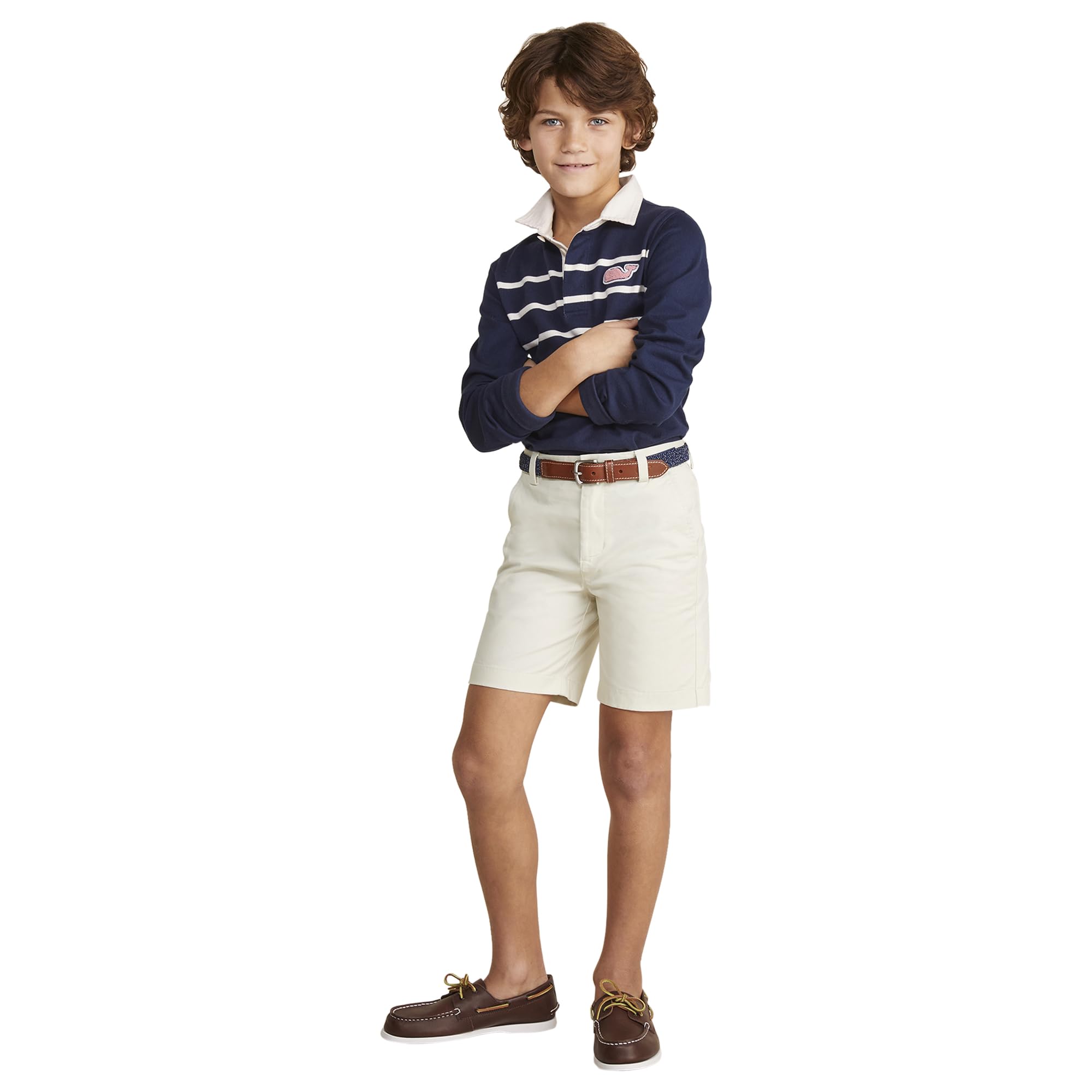 vineyard vines Boys’ Breaker Shorts, Stone, 2T