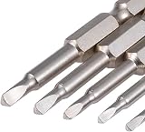 Mesee 5Pcs Magnetic Triangle Head Screwdriver Bits 50mm 1/4 Hex S2 Steel view 7