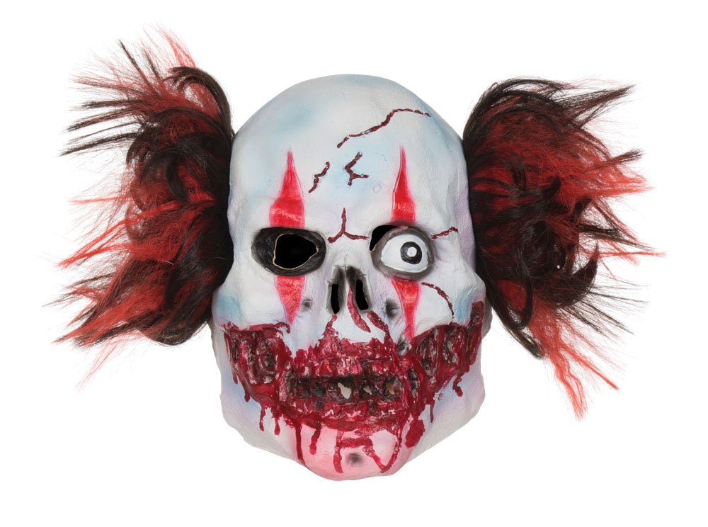 Bristol Novelty BM483 Manic Clown Mask, One Size