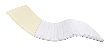 Premium Visco Topper 150 x 200 cm - 6 cm hoch - Anpassungsfähige, viscoelastische Matratzenauflage 150 x200 - Hochwertiger Te