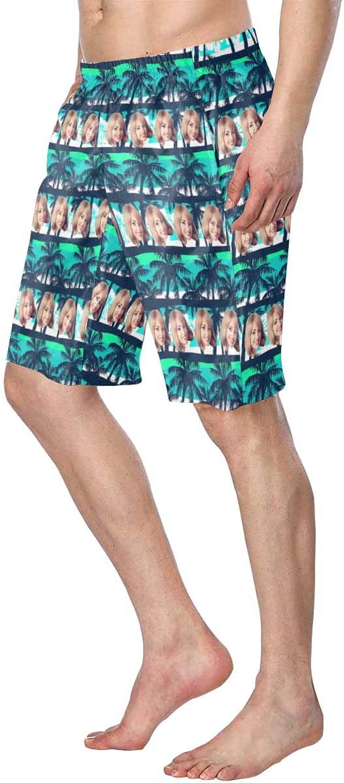 custom swim trunks