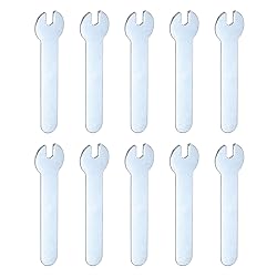 HARFINGTON 10pcs Small Wrench 4x66x1.5mm Metric