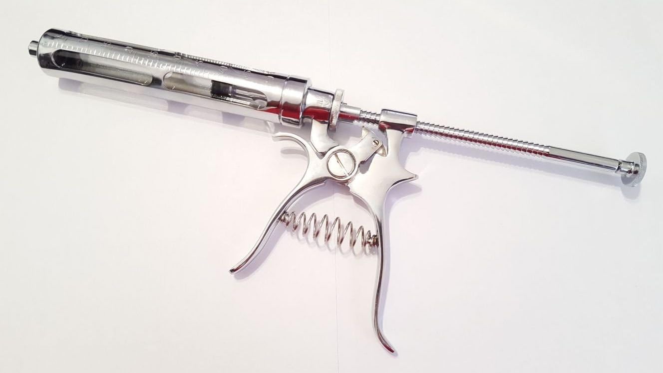 Multidose Automatic Adjustable Dose Gun Syringe 50mL