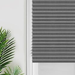 JstDoit Window Shade, Polyester Pleated