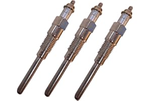 HVACSTAR Friday Part 3PCS Glow Plug 16851-65510 16851-65512 for Kubota Engine D722 D902 D905 D1005 D1105 V1305 V1505
