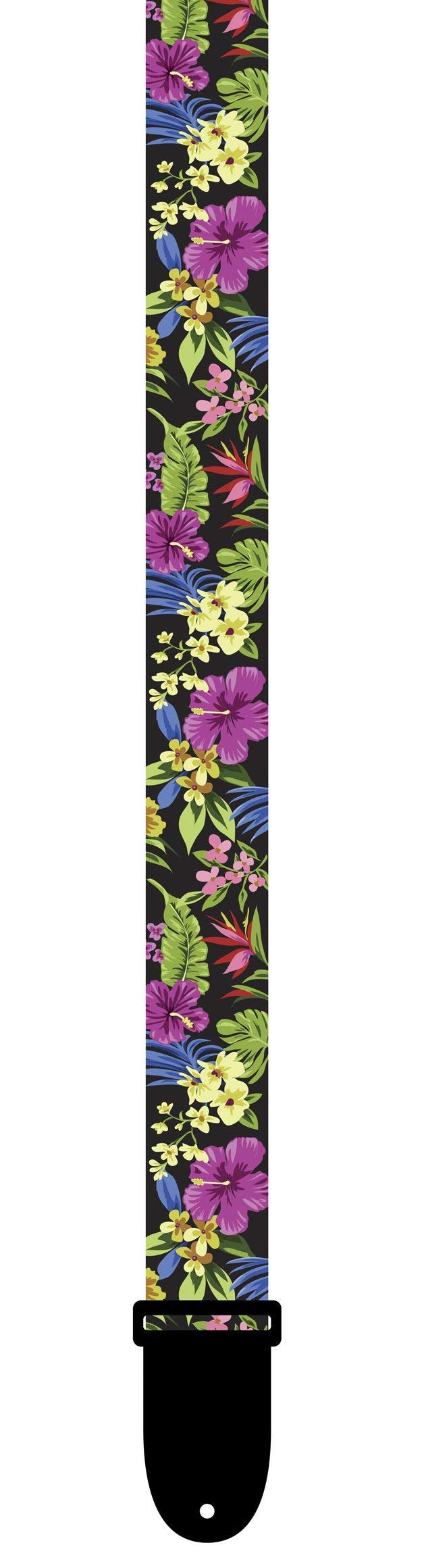 Perri's Leathers UKLPCP-6670 Polyester Ukulele Straps - 1.5", Multicolor Floral — image 1
