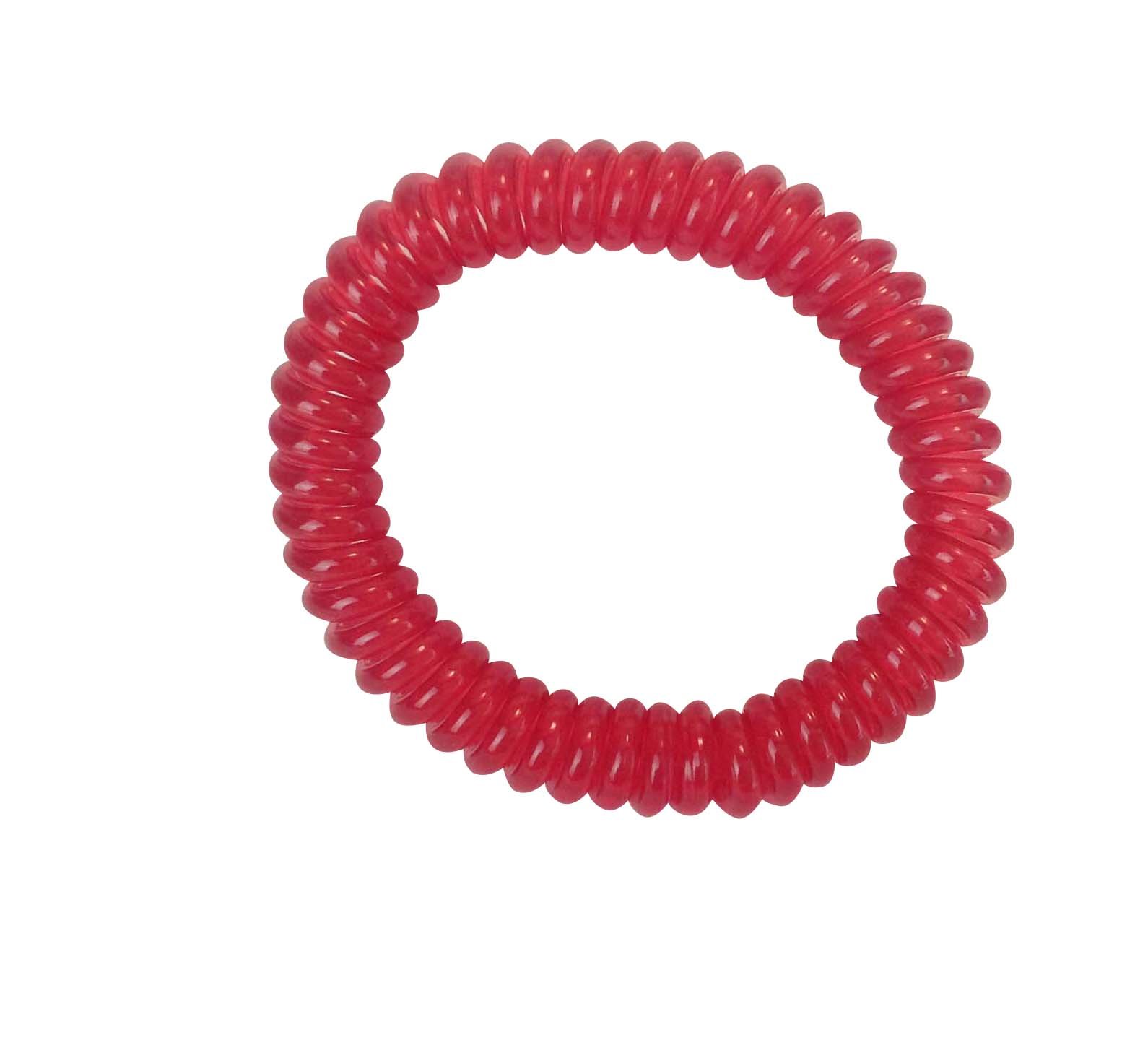 ChuBuddy Springz Fidget Bracelet- Clear Red| For Sensory, Autism, ADHD, Ages 3+