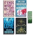 Colleen Hoover Book Bundle (It Ends With Us, November 9, Ugly Love, Verity)